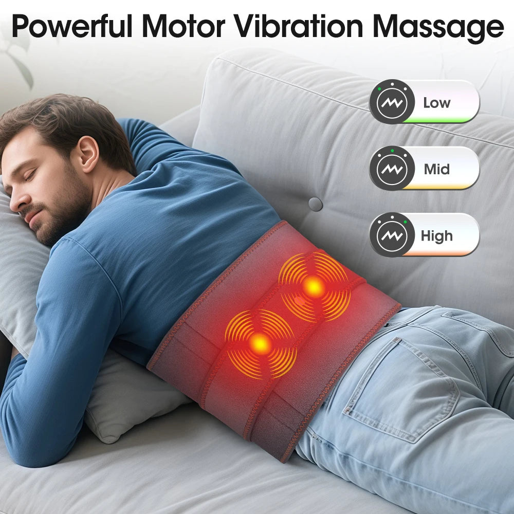 Red Light Electric Heating Waist Massager