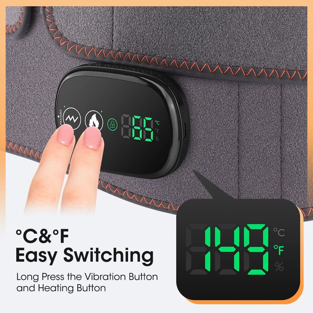 Red Light Electric Heating Waist Massager